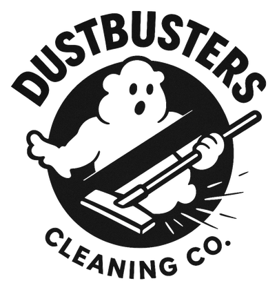 Dustbusters Cleaning Co. logo